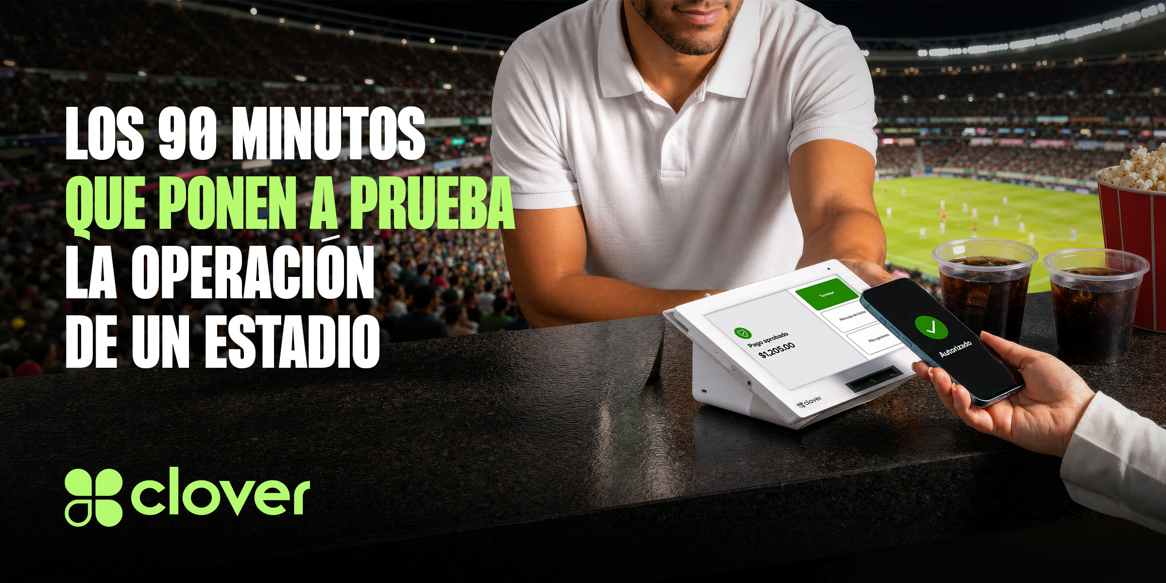 Los 90 minutos que ponen a prueba la operación de un estadio